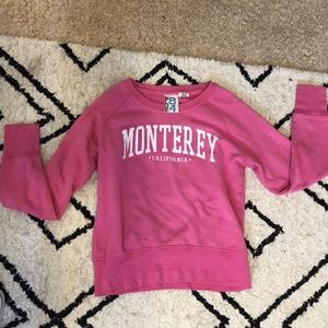 pink monterey sweater